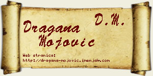 Dragana Mojović vizit kartica